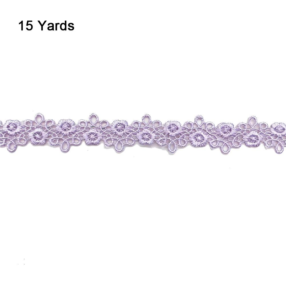 Variety Colour Embroidery Lace Polyester Material Handmade Accessories Apparel Accessories