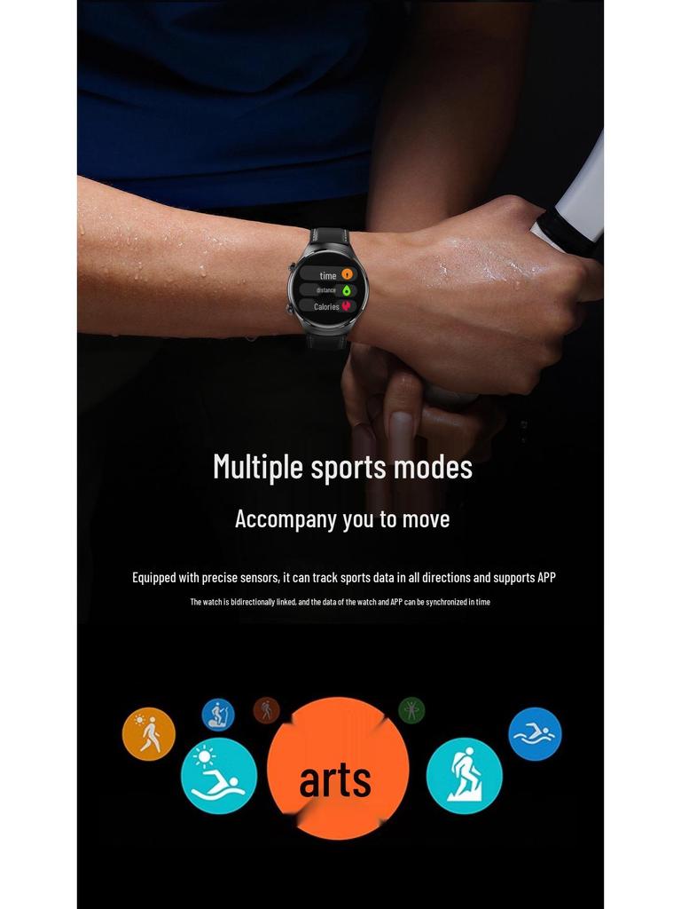 GT5 Pro Smartwatch: HD Bluetooth Call, Waterproof, NFC, Sports Bracelet