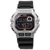 Casio Sports Gear Digital Men's Watch with 60 Lap Memory, WS-1400H-1BV / -1400H-4AV, Overseas Model, Silver/Black / Black/Red [Parallel Import]