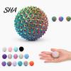 Anxiety Relief Toy 3D Printed Spiky Ball Toy, Stress Mini Textured Ball, Portable Massage Decompression Desk for Home Office School