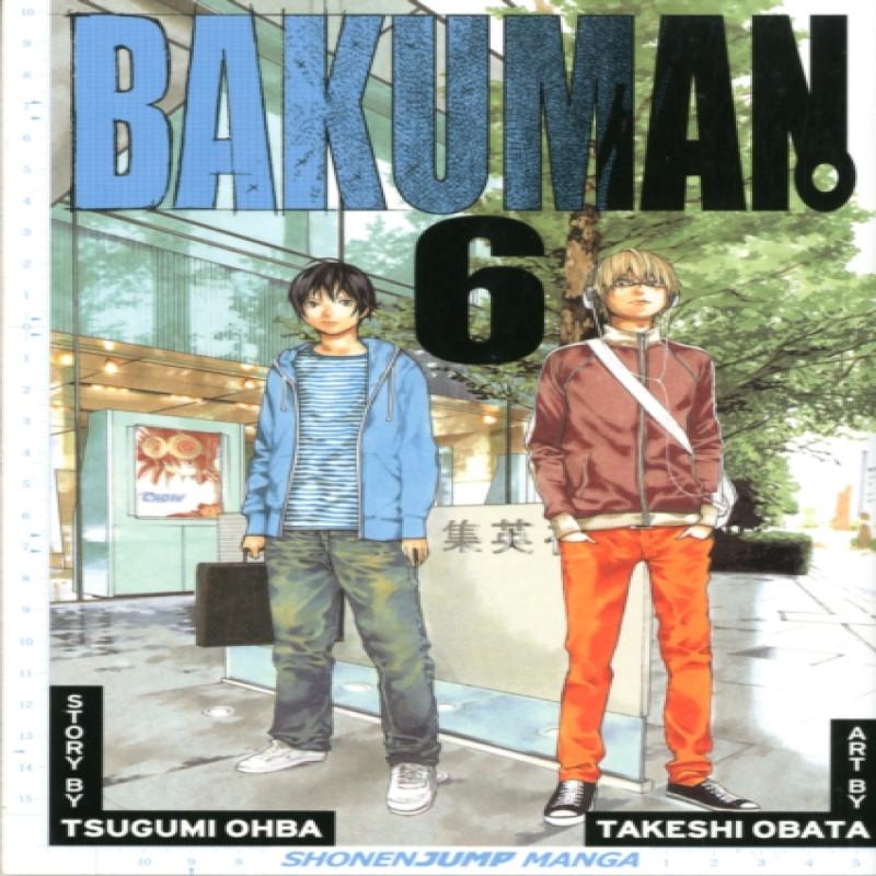 Bakuman Vol. 6 by Tsugumi Ohba Paperback Book 9781421538242