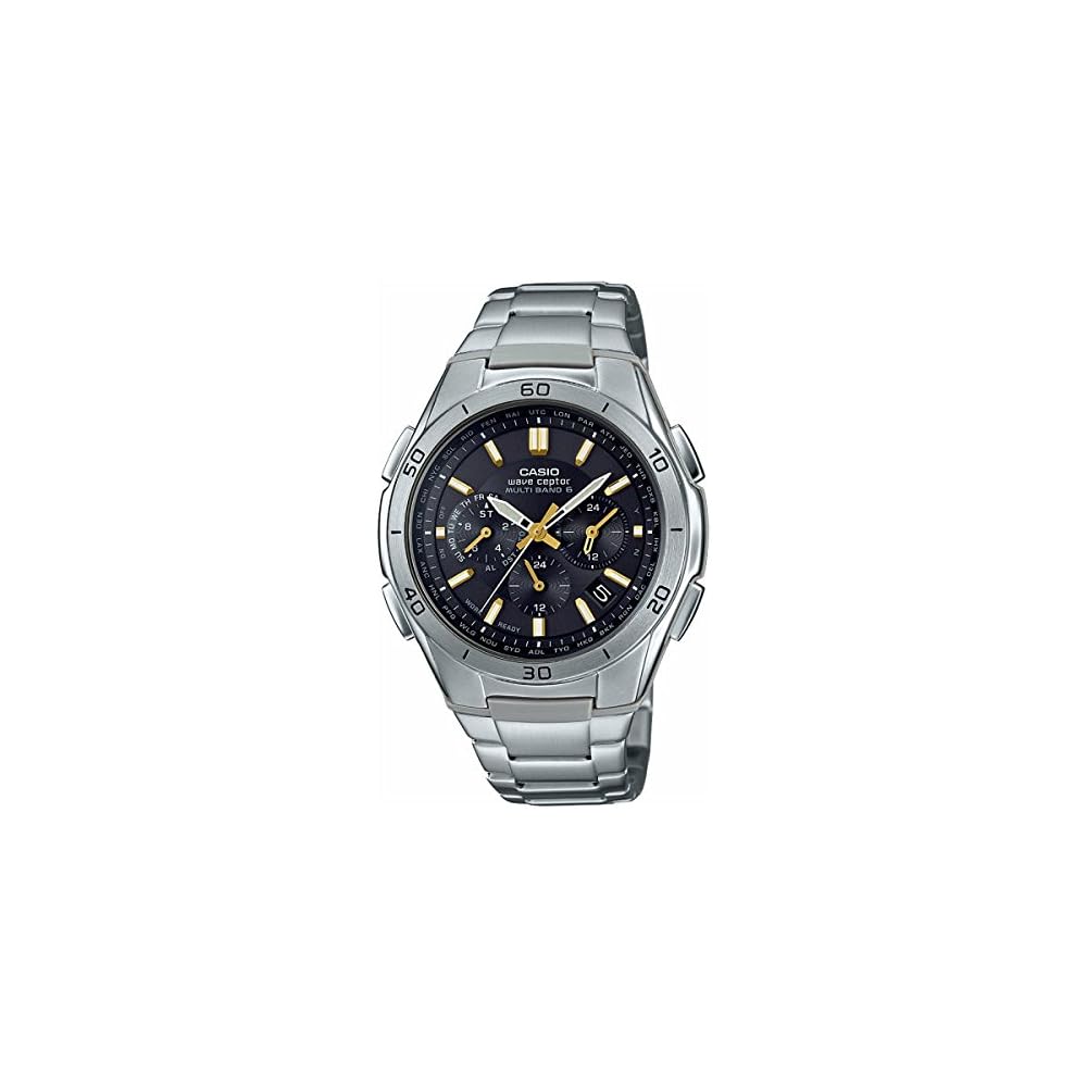 Casio Wave Scepter Solar Radio-Controlled Watch Men's Silver WVQ-M410DE-1A3JF