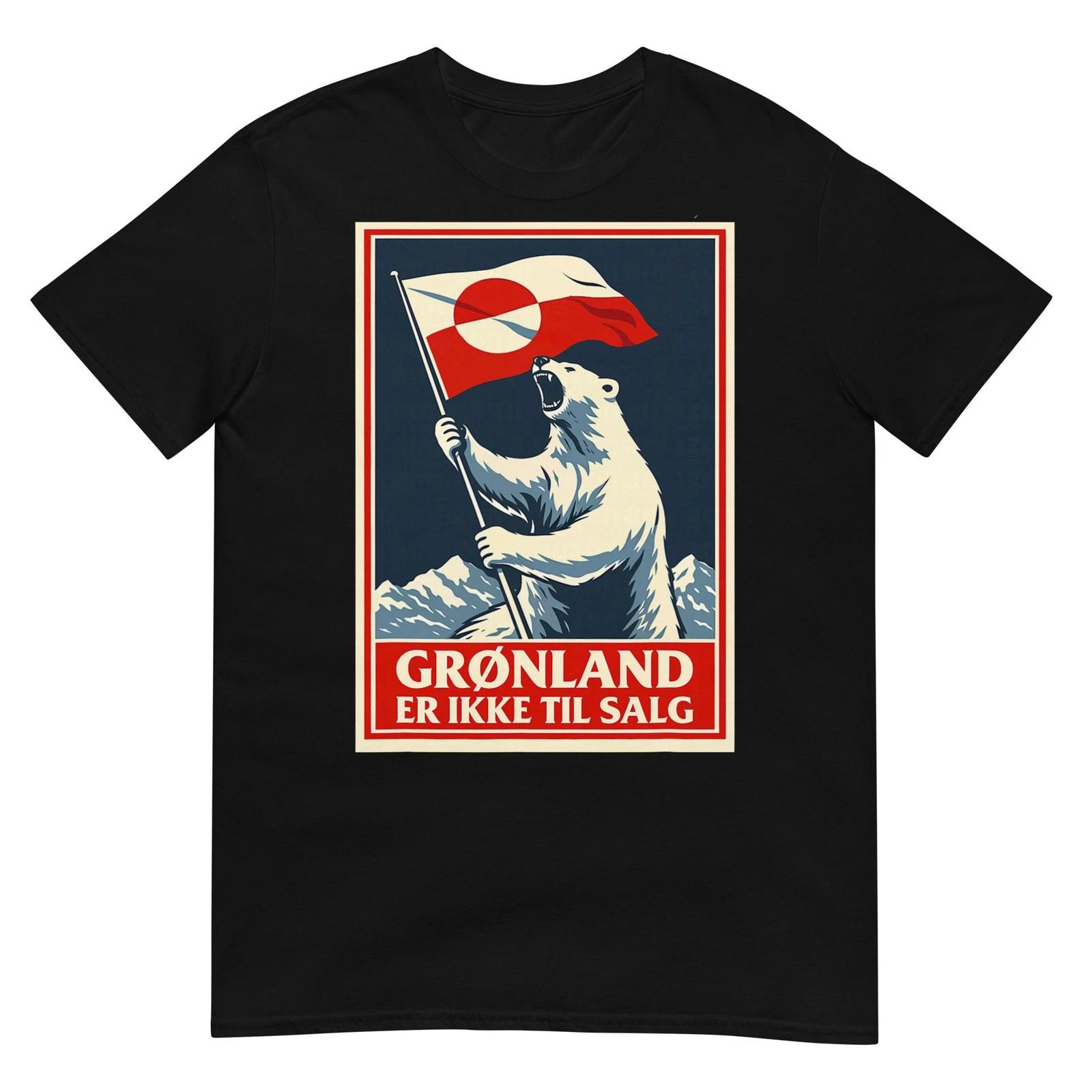 Greenland is Not for Sale T-Shirt 4XL