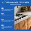 Kitchen Surfaces Degreaser Instantly Dissolves Stubborn Kitchen Grease. Sparkling Clean Professional Kitchen
