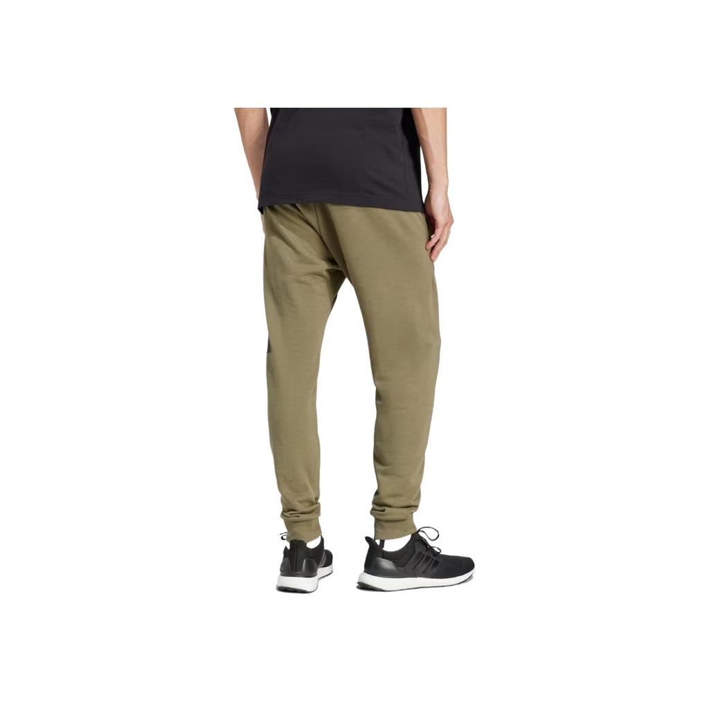 Adidas Originals Essentials Comfortable Versatile Fashion Soft Solid Color Casual Pants Men Bottoms Green JE8970