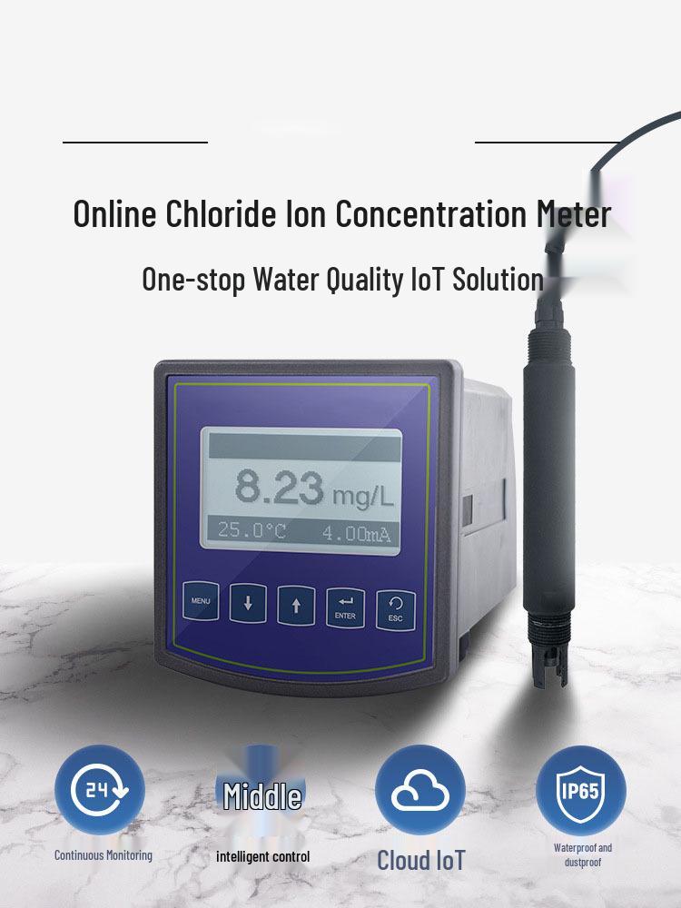 Online Chloride Ion Detector & Water Quality Analyzer