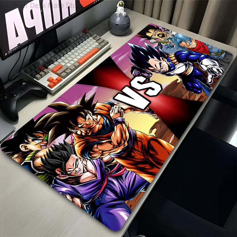 Dragon Ball Z Mouse Pad DBZ Rug XL Lockedge Large Gaming Accessories Computer Gamer Keyboard Mouse Mat Desk Mousepad For Csgo