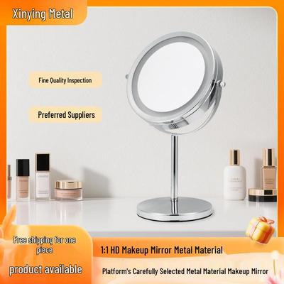 Double-Sided LED Magnifying Makeup Mirror - High-End Desktop Beauty Mirror