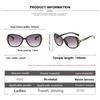 Gafas de sol polarizadas para mujer gafas cabeza de zorro tendencia de moda gafas versátiles gafas de transmisión en vivo celebridad de Internet