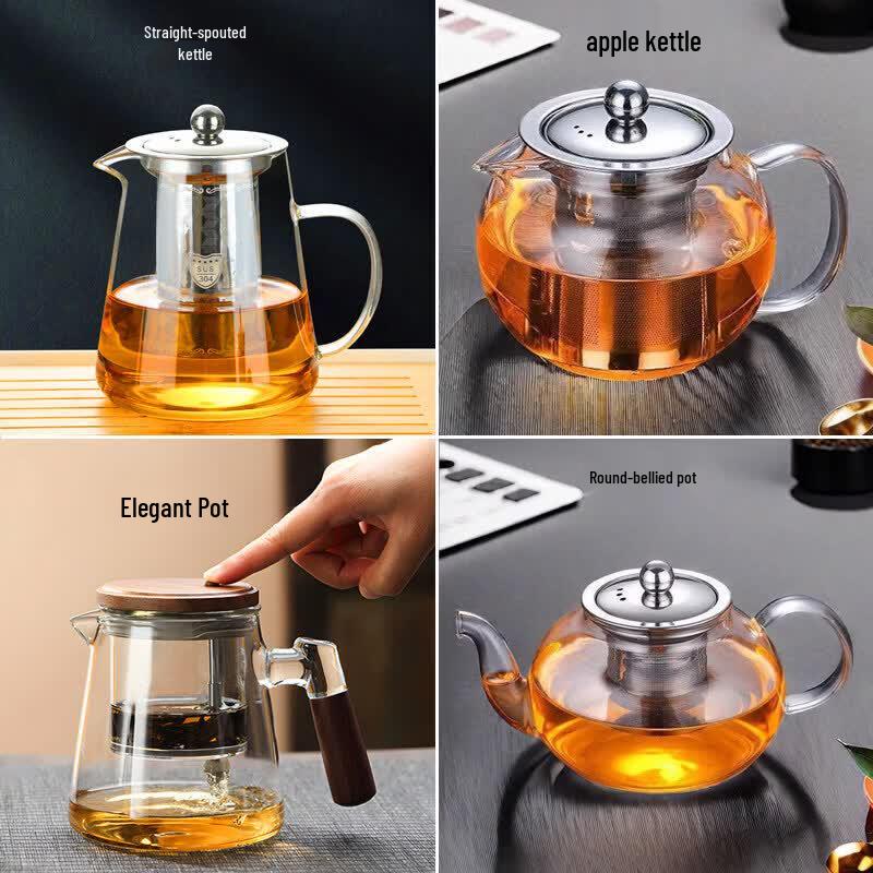 Youluo Heat-Resistant Glass Tea Pot