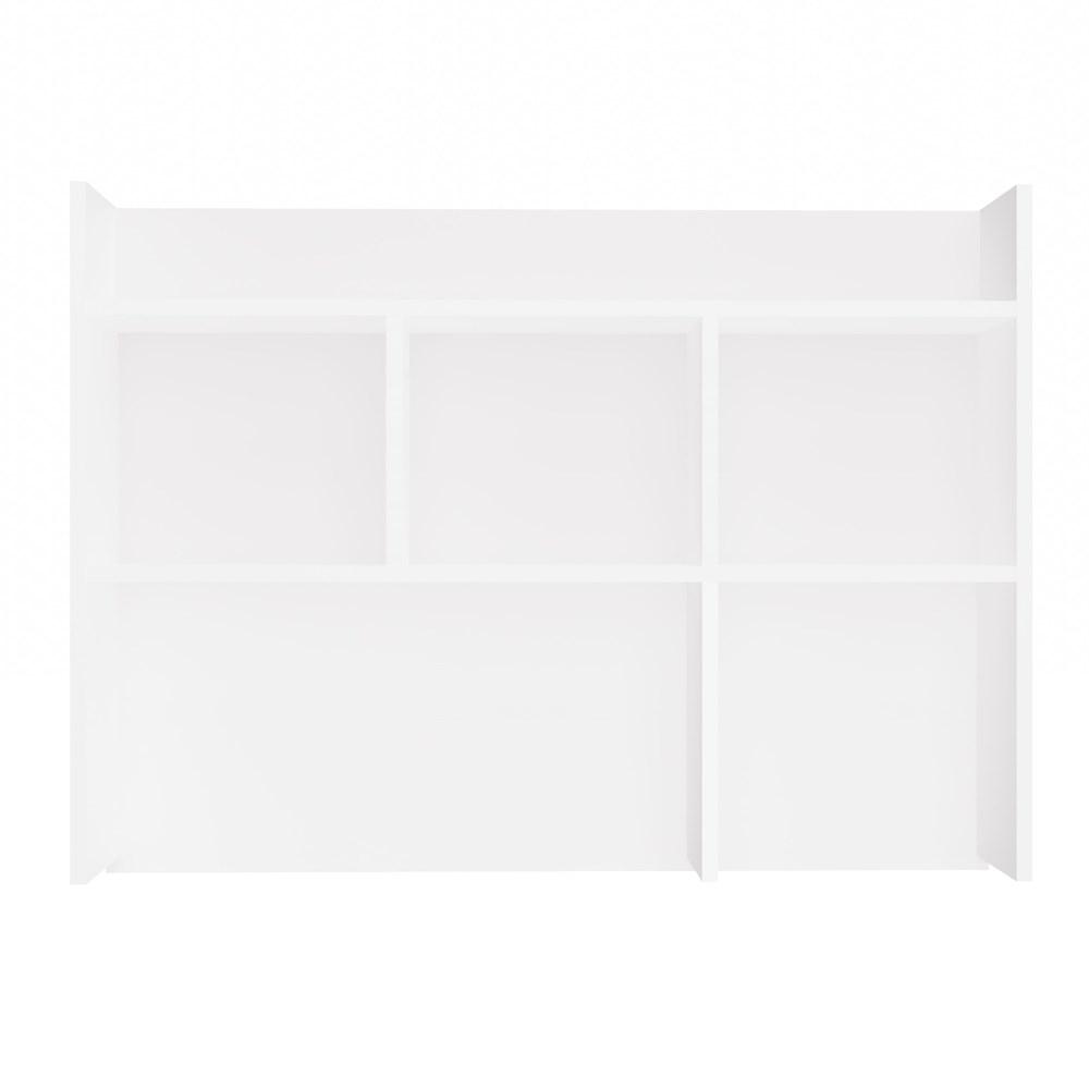 Desk Extension 100 Cm White Bookshelf For Documents