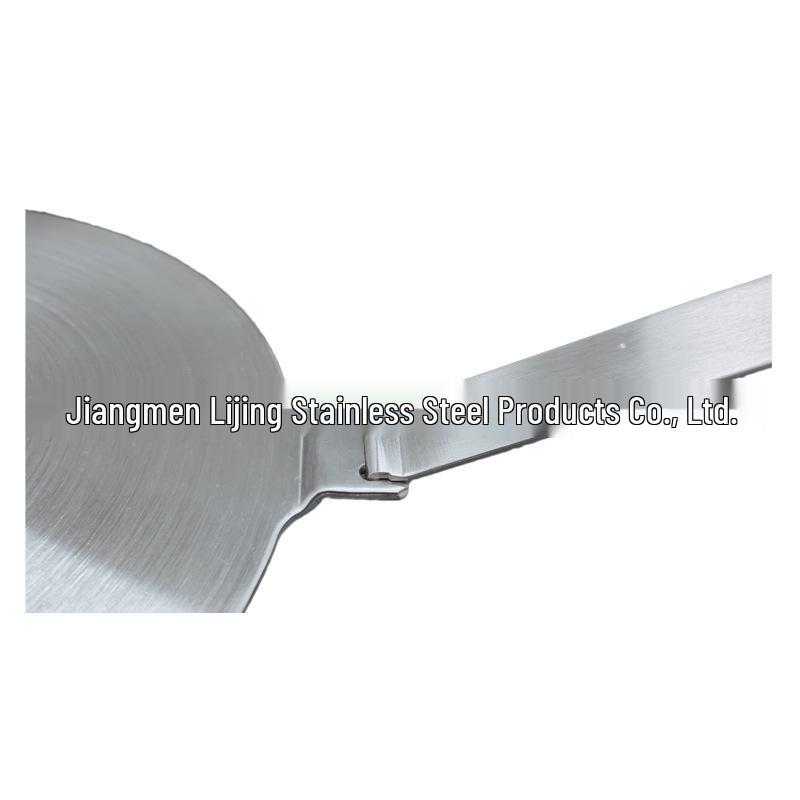 Magnetic Stainless Steel Heat Conduction Disc with Snap-On Handle for Induction Cooktops