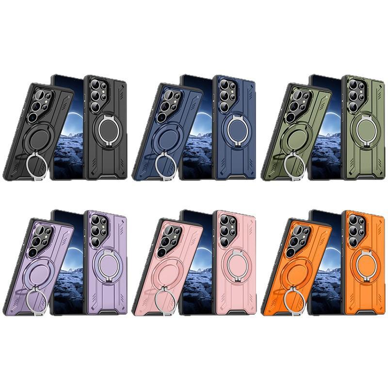 For Samsung Zfold 7 Phone Case Magnetic Anti Drop Built-in Stand Phone Case Cool Phone Case