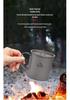 Widesea Titanium Camping Cup 450ML – Lightweight Outdoor Coffee Cup/Tableware