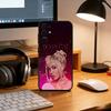 D-DOJA Cat Phone Case Black Silicone Soft For Samsung S25,S24,S21,S22,S23,S30,Ultra,S20,Plus,Fe,Lite