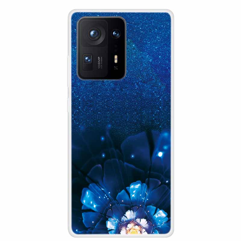 For Xiaomi Mix 4 Case Luxury Soft Silicone Back Cover Phone Case For Xiaomi Mi Mix4 Coque TPU Cartoon 2106118C Fashion Funda