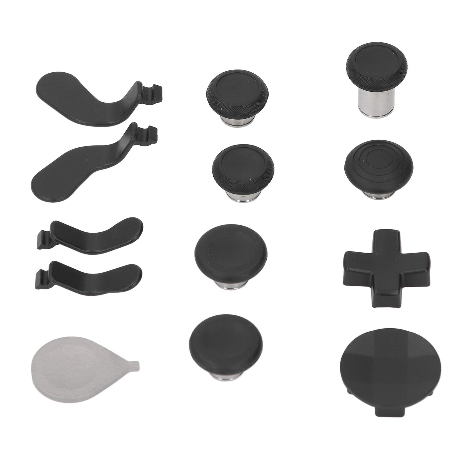 

Набор компонентов для стиков геймпада Черный с чехлом для переноски Зарядная док-станция 4 лепестка 2 D-пада для контроллера Elite