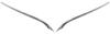 BRIGHTZ Finish Stainless Steel Plated Front Grille Mould for Toyota Camry Ultra-Mirror (2-Piece) AXVH70/AXVH75 (Late Model) [GRI-COV-M-119]