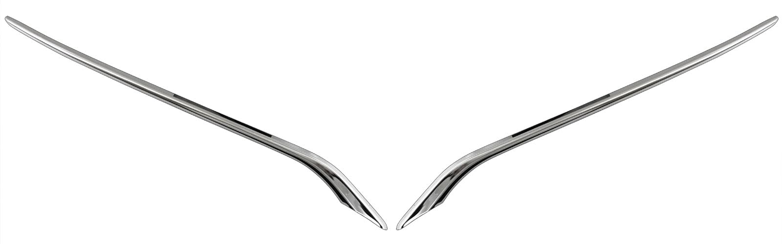 

BRIGHTZ Finish Stainless Steel Plated Front Grille Mould for Toyota Camry Ultra-Mirror (2-Piece) AXVH70/AXVH75 (Late Model) [GRI-COV-M-119]