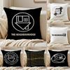 Design NNeighborhood Classic Cushion Cover Pillowcase Ultra Soft Skin Friendly Fabric Cloud Like Comfort Concealed Zipper
