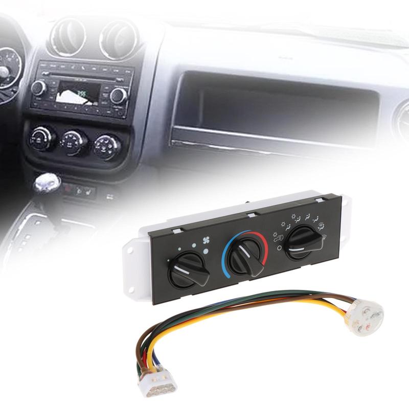 AC Heater Climate Control Panel Assembly 55037473Ab Control Panel Heater Selector Switch Professional Vehicles Parts Black