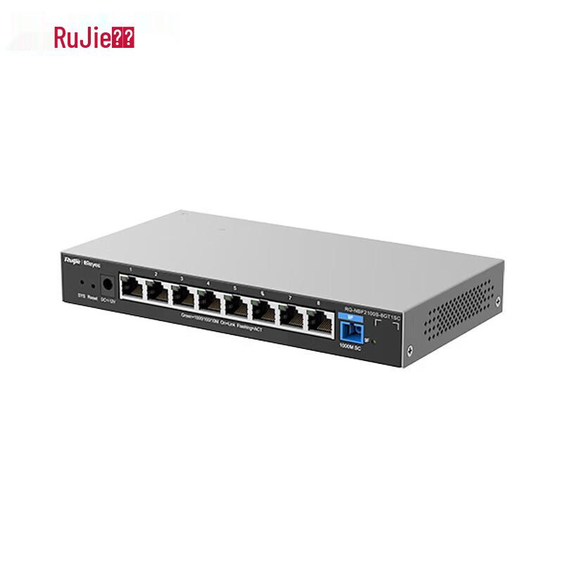 Ruijie RG-NBF2100S-8GT1SC Managed Gigabit Optical Access Switch