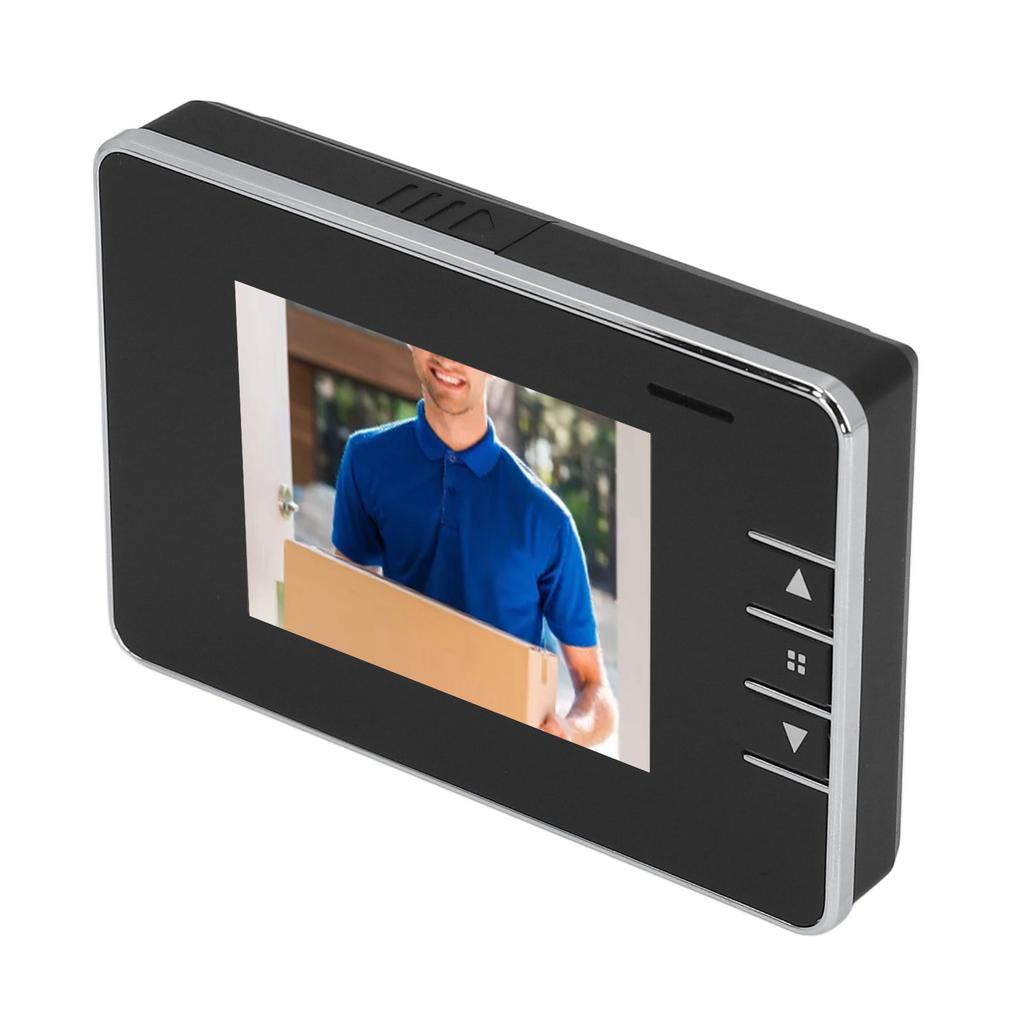 Door Peephole Viewer Camera 120 Degree View HD Night Vision 2 Way Intercom Smart Video Doorbell