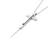 Adjustable Length Square Toothpick Necklace Retractable Push-pull Fruit Pick  Hiking