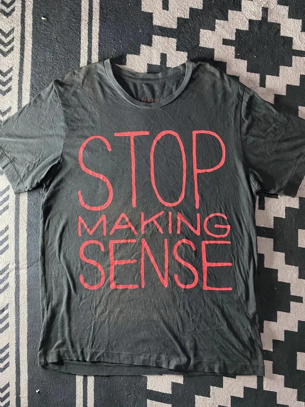 2000s Talking Heads Stop Making Sense Albums Black T shirt Classic XXL
