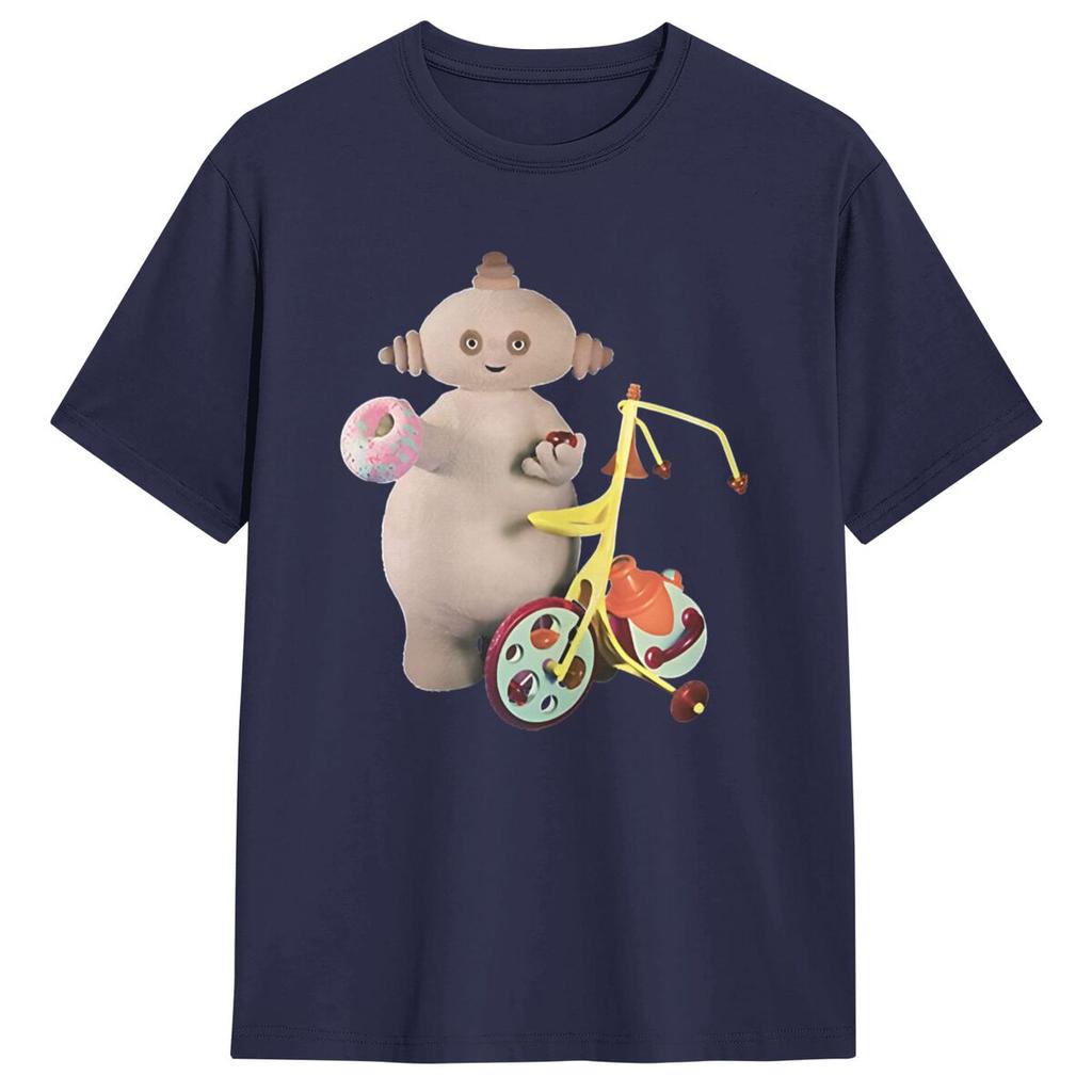Mens T-Shirt Makka Pakka In The Night Garden T Shirts Fashion Summer Tees Y2K Funny Casual Cotton Tops Gift Idea
