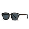 Summer New Retro Modern Double Beam Sunglasses Outdoor Driving Personalized Street Photography Anti Uv400 Sunglasses