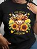 Highland Cow Graphic Just A Girl Who Love Cow Shirt S-5XL A5789