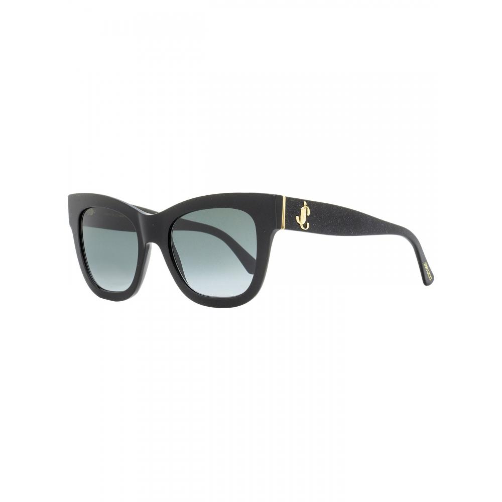 

Jimmy Choo Женские квадратные солнцезащитные очки Jan/S DXF9O черные/золотые/блестящие 52 мм