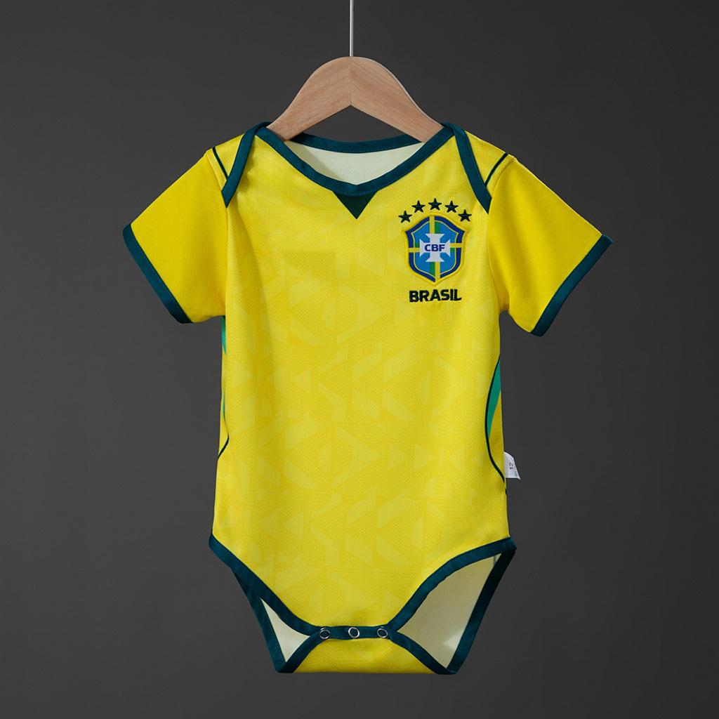 Cupro nickel 2026 Wereldbeker shirt baby voetbalshirt romper zomer sneldrogend ademend baby kruipkleding grensoverschrijdend populair 12 (12-18 months)