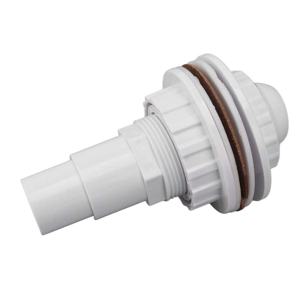 Complete Return Jet Fitting Leakproof PVC 1‑1 2 Inch Inlet Return Fitting for Hayward SP1023 Above Ground Pool