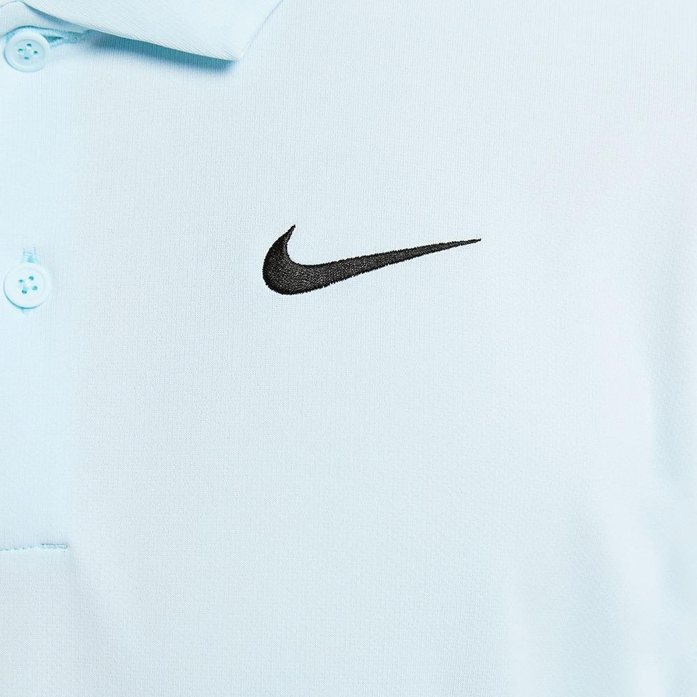 Nike Court Dri-FIT Solid Casual Pullover Short Sleeve Polo Men Tops Light-Blue DH0858-476
