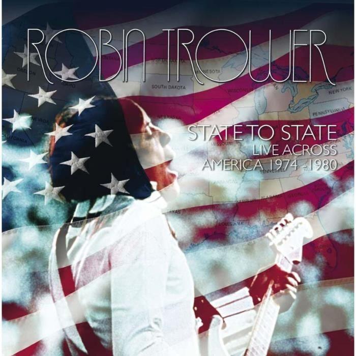 Album Live - WEA - Robin Trower - State to State : Live across America 1974-1980 - Boitier - Format CD
