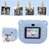 Print Camera for Kids 24MP 1080P 2 Inch HD Screen Dual Lens   Camera Toy with 32GB Memory Card for Girls Boys Christmas Birthday Gift
