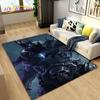 3D WOW, World of Warcraft Spielbereich-Teppich, groß, Teppich für Wohnzimmer, Schlafzimmer, Sofa, Fußmatte, Dekoration, rutschfeste Bodenmatte für Kinder