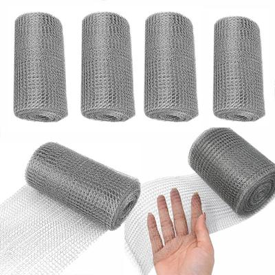 3/6/9/12/15M Filter Wire Mesh Rabbit Rodent Protection Stainless Steel Mesh Vole Mesh for Hole Filler Protect Seedlings & Seeds