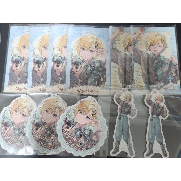 Used Nijisanji Minty Mate Random Sticker Random Cheki Style Card Kou Uzuki