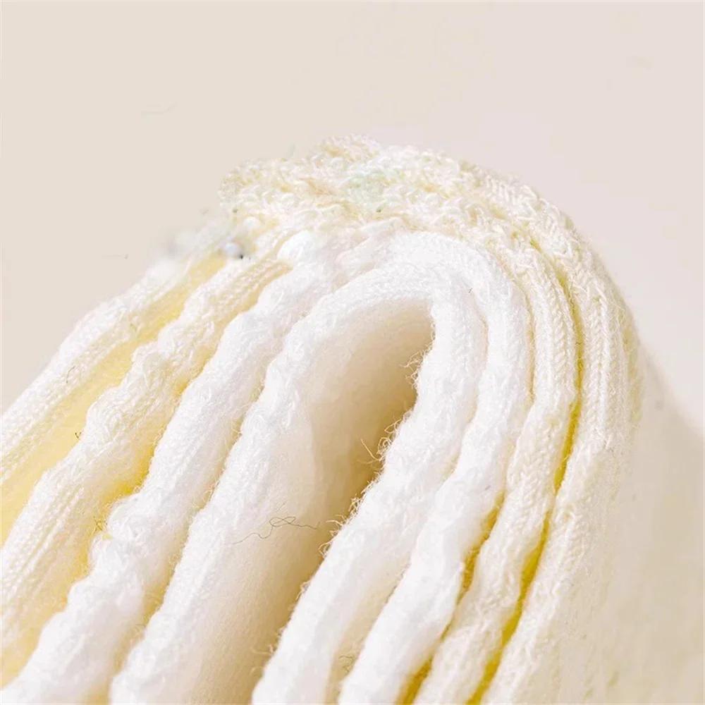 3 Pairs Lolita Socks White Black Lace Girls Socks Middle Tube Japanese College Style Princess Socks Sweet JK Streetwear Hosiery