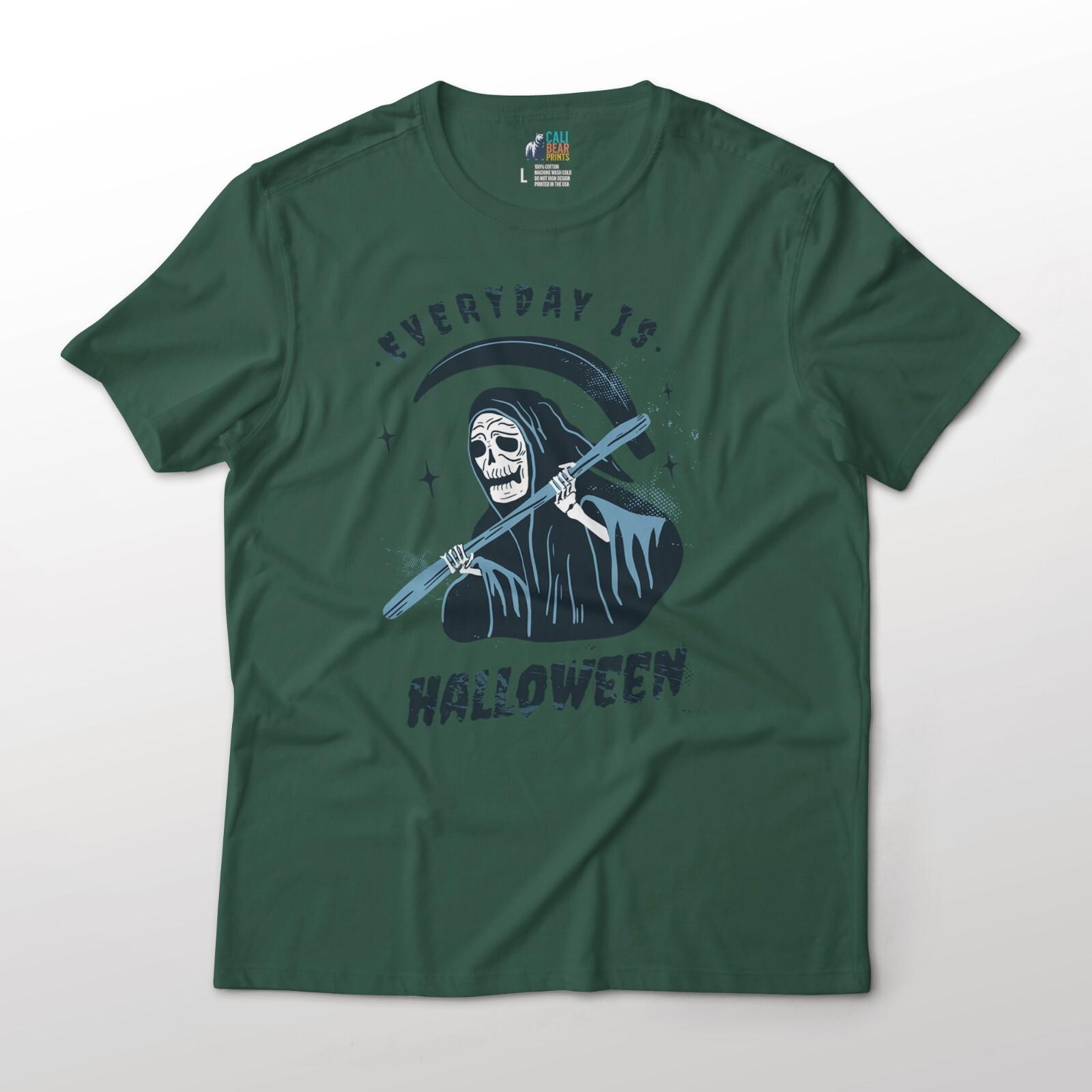 Everyday Is Halloween Death Reaper Graphic T-Shirt S разноцветный