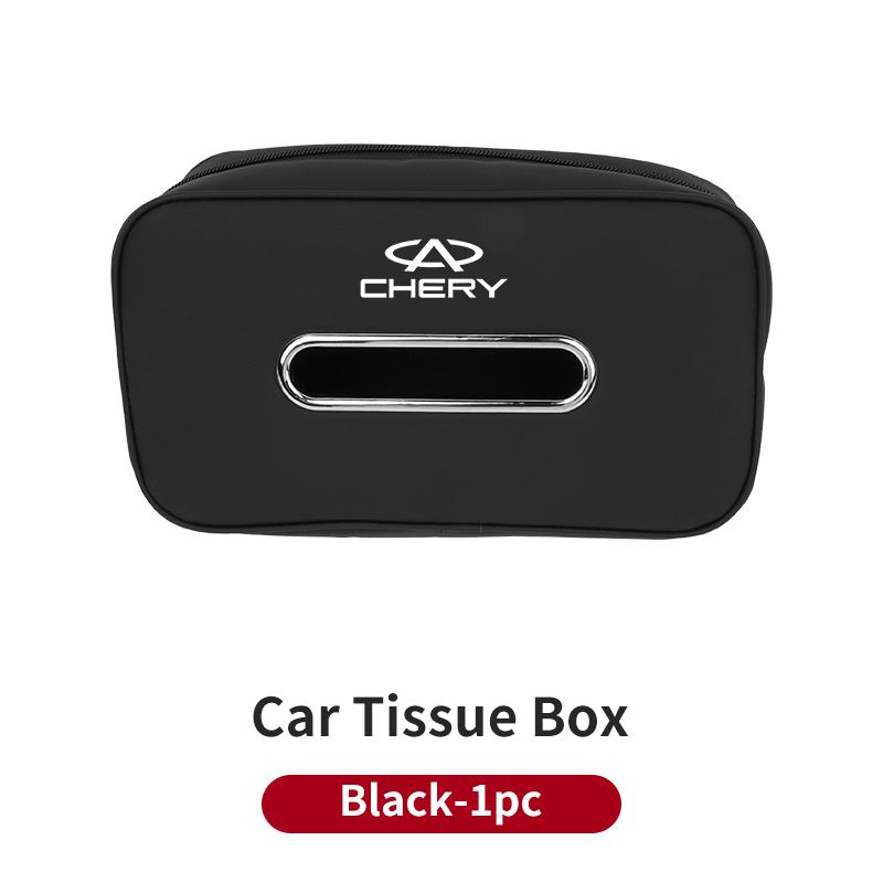 

Car Seatback Tissue Box Leather Armrest Paper Case Tower Storage Bag Accessories For Chery Tiggo 5 2 3 7 PRO 8 5X IQ QQ Fulwin F