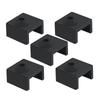 5Pcs 3D Printer MK7 MK8 MK9 Silicone Sock Heater Block Cover for Creality Ender 3/3 Pro/3 V2, Ender 5/5 Plus/5 Pro, CR10 Series