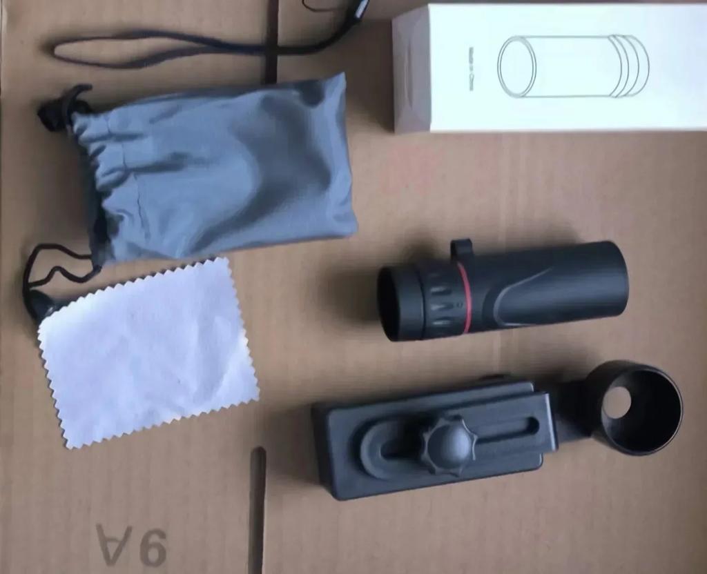 2000x25 Outdoor HD Monokular-Teleskop Tragbares Handy-Teleskop mit Halterung Camping Jagd Vogelbeobachtung Teleskope