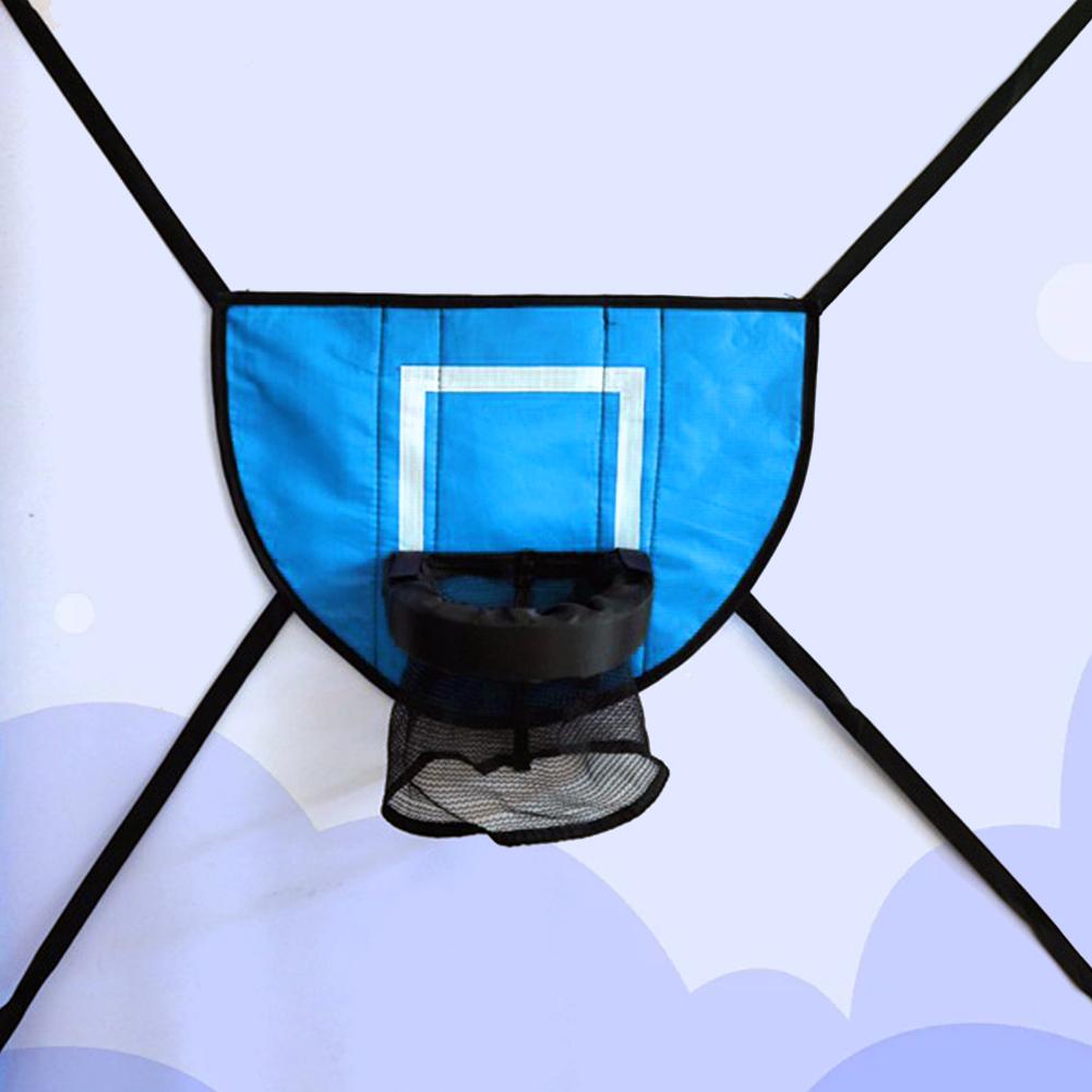 Trampoline Basketball Hoop with Pump and Mini Ball Kids Sport Games Easy To Assemble for Trampoline and All Ages