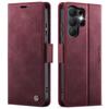 CaseMe Retro Magnetic PU Leather Wallet Phone Case For Samsung Galaxy S26/S26 Plus/S26 Ultra Shockproof Card Holder Pocket Cover