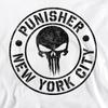 The Punisher Unisex Adult NYC Logo Sweatshirt