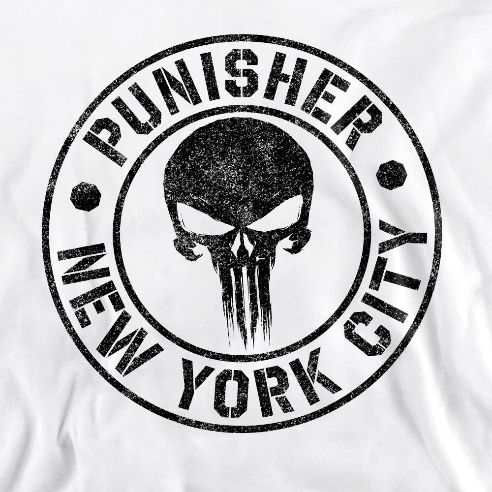 The Punisher Unisex Adult NYC Logo Sweatshirt